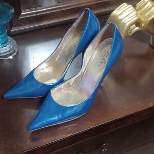 Guess Vibrant Blue Women's Heels